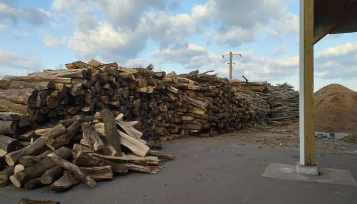 Copeaux de bois à L'Aiguillon-sur-Vie